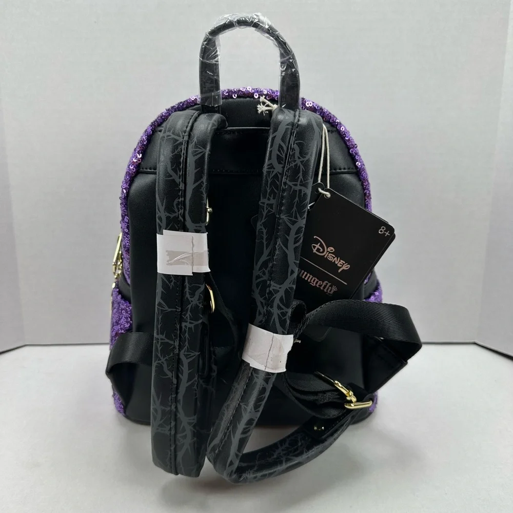 Loungefly Disney Sleeping Beauty Maleficent Lenticular Mini Backpack UK Exc
